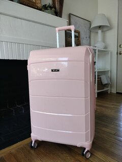 Велика валіза VIF Denver на 97 л вагою 4 кг з поліпропілену Чорний 787091